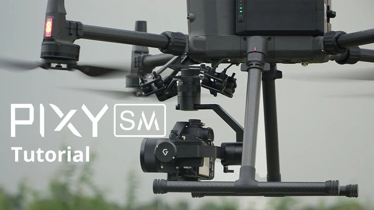 Pixy SM | How To Mount & Balance on DJI M300 RTK (Hotshoe)