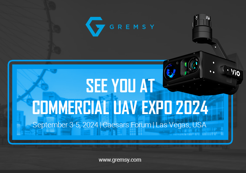 GREMSY IS JOINING COMMERCIAL UAV EXPO 2024