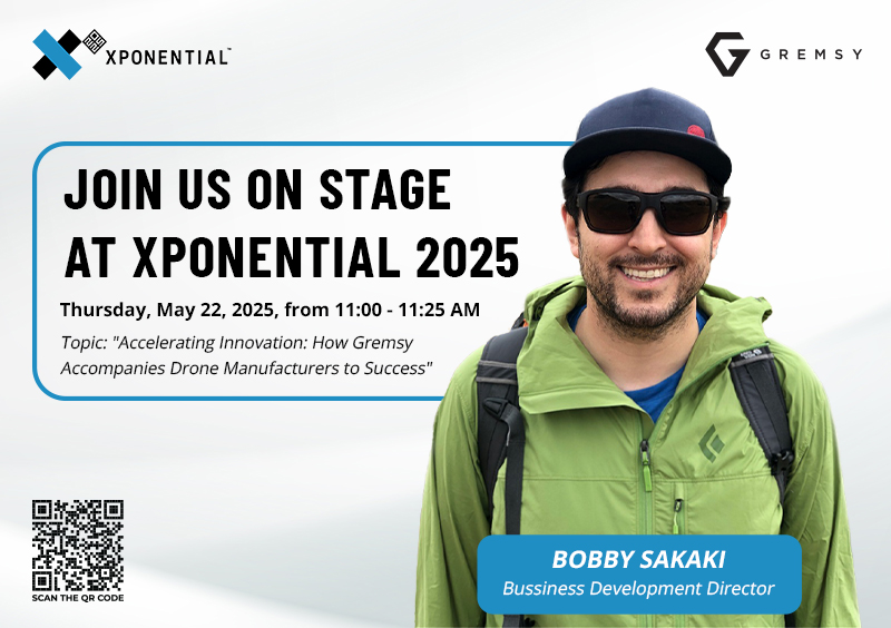 Gremsy Showcases Breakthrough UAV Solutions at Xponential 2025 Solution Theater
