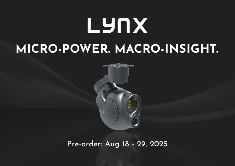 Gremsy unveils LYNX: A new ultra-compact payload revolutionizing the spherical ecosystem with micro-power, macro-insight.