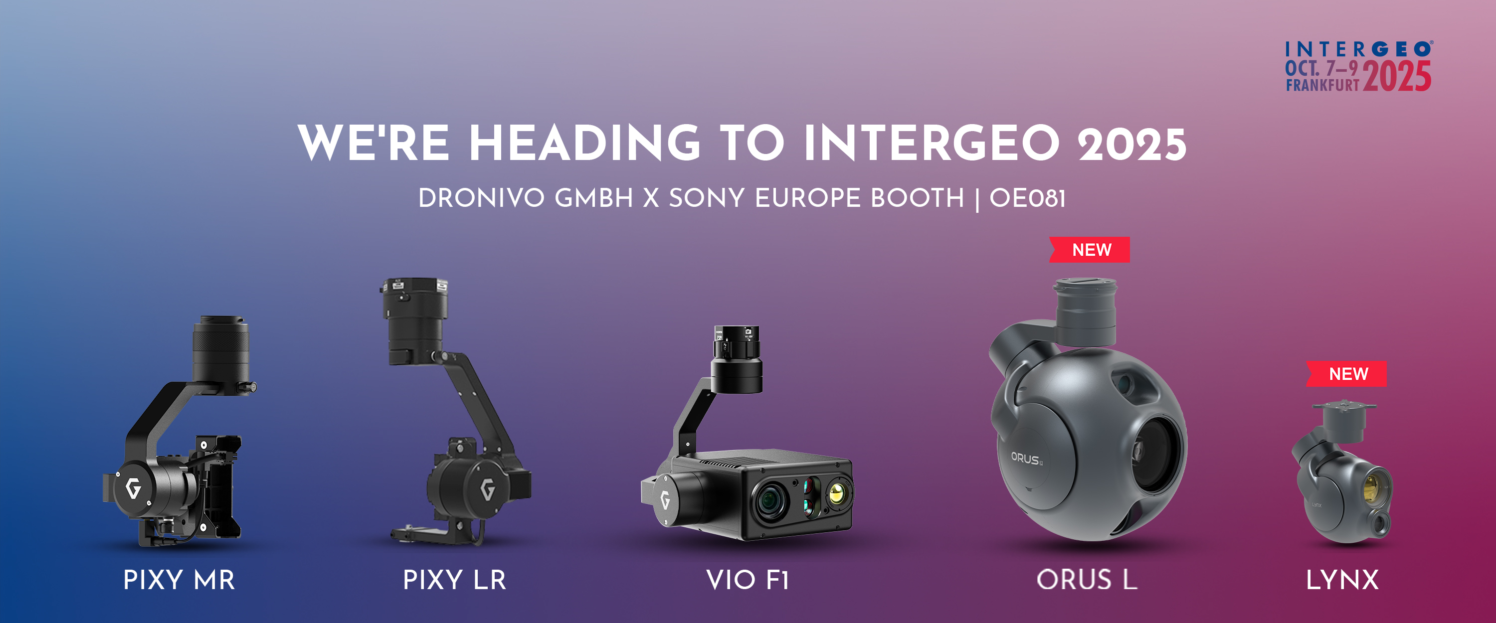 Gremsy to Showcase Cutting-Edge Gimbal & Payload Solutions at INTERGEO 2025