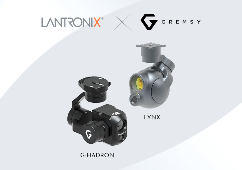 Gremsy Launches High-Performance Camera Gimbal Platform Powered by Lantronix’s TAA- and NDAA-Compliant Edge AI Solution