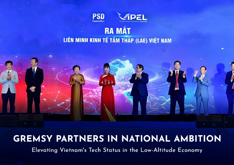 Gremsy Partners in National Ambition: Elevating Vietnam's Tech Status in the Low-Altitude Economy