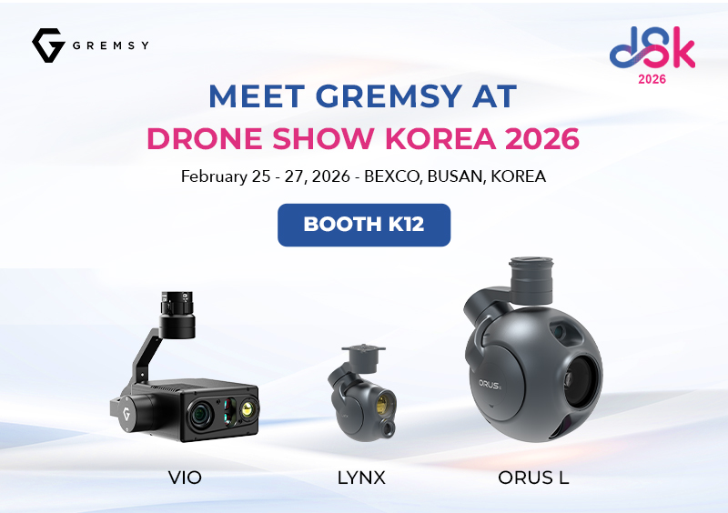 Gremsy and Sierra BASE to Present Integrated Drone System for Bridge Inspection at Drone Show Korea 2026