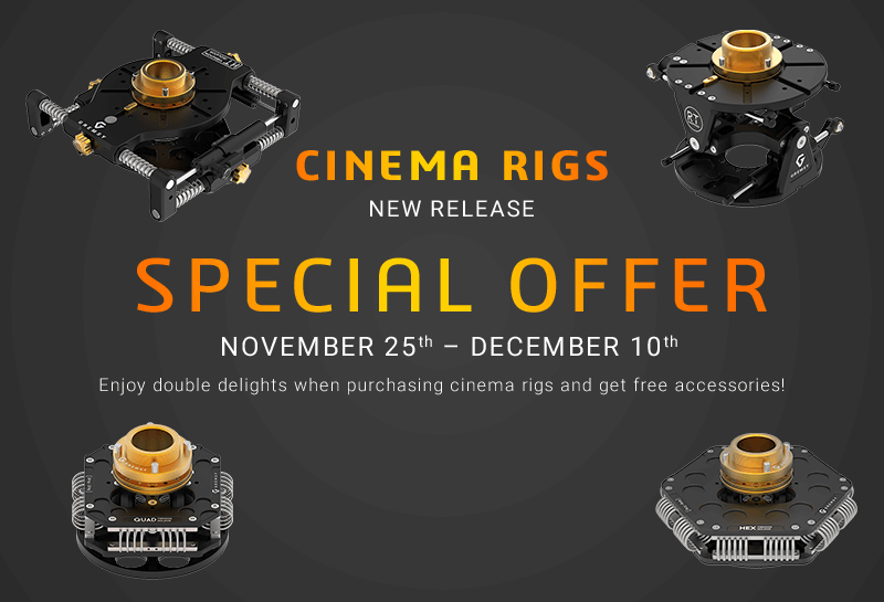 CINEMA RIGS NEW RELEASE - SPECIAL OFFER