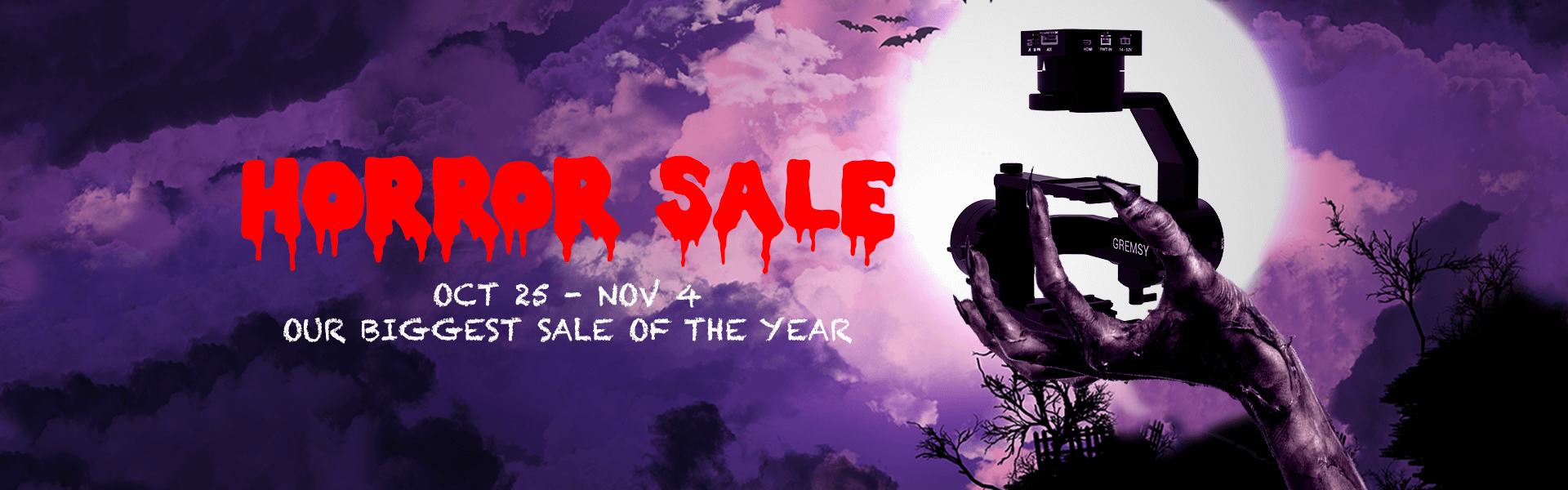 THE GREMSY'S BIGGEST SALE OF THE YEAR - HORROR SALE
