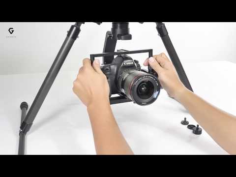 Gremsy T3 - How to balance Canon 6D and lens 16 - 35mm