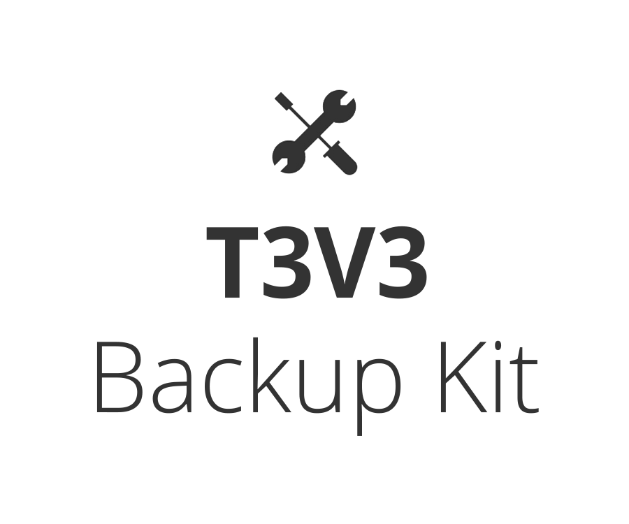 T3V3 - BACKUP KIT