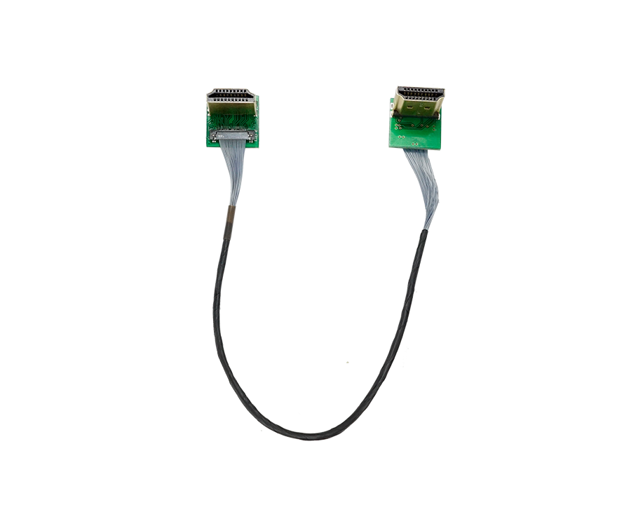 90 DEGREES HDMI TO HDMI HD SHIELDED CABLE