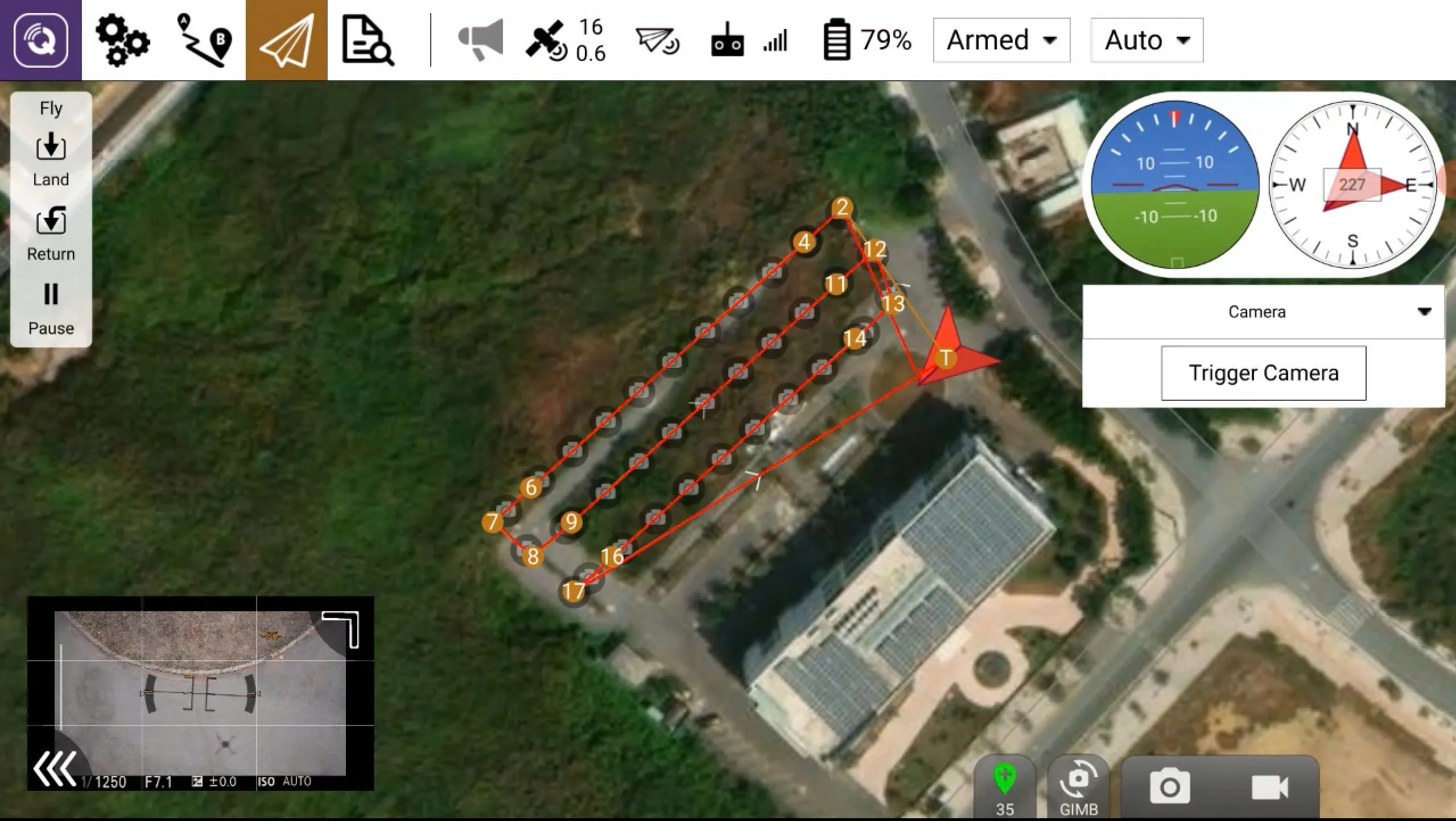 Orthomosaic Mapping Mission
