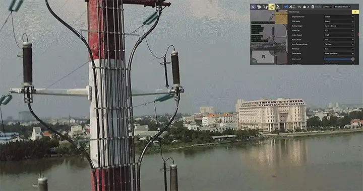 30x zoom demonstration