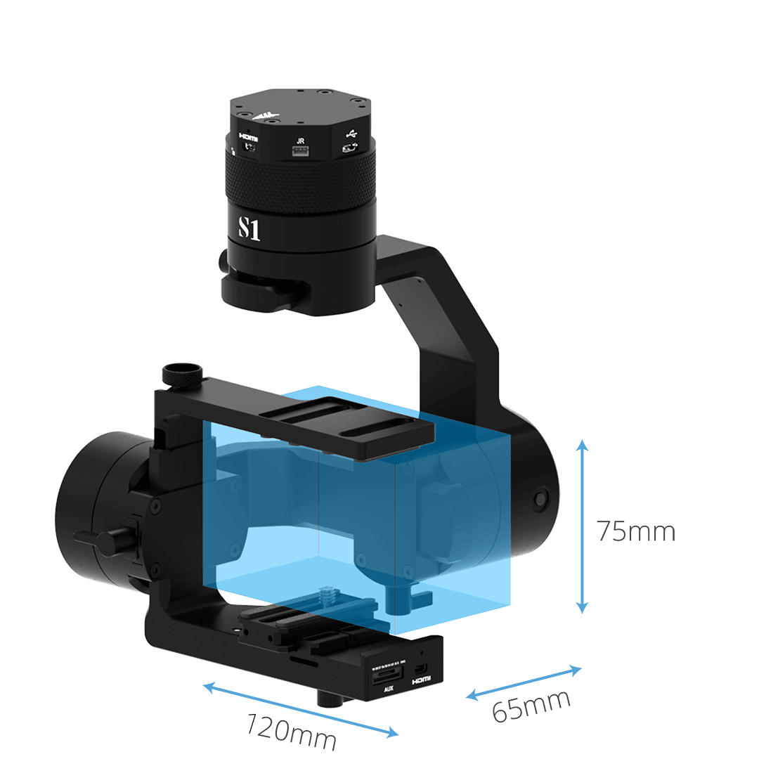 2pcs Micro Antigrav moteur et Distinct Zenmuse Smart Caméra Vision Capteur 