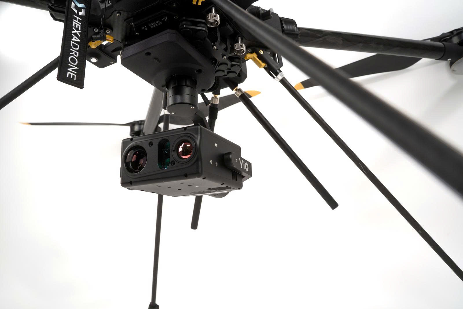 Gremsy’s VIO payload with Hexadrone’s Tundra 2 UAV platform Gremsy’s VIO payload with Hexadrone’s Tundra 2 UAV platform