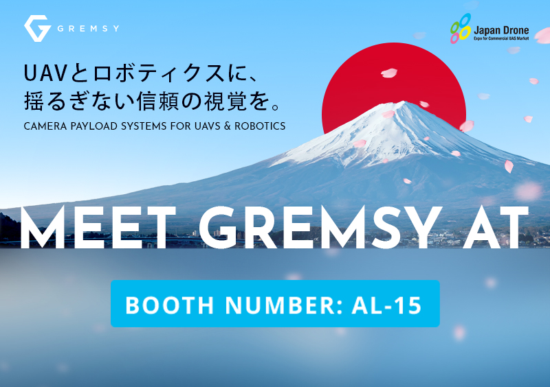 Gremsy to Showcase Next-Generation Industrial UAV Payloads and Autonomous Robotics Solutions at Japan Drone Show 2026