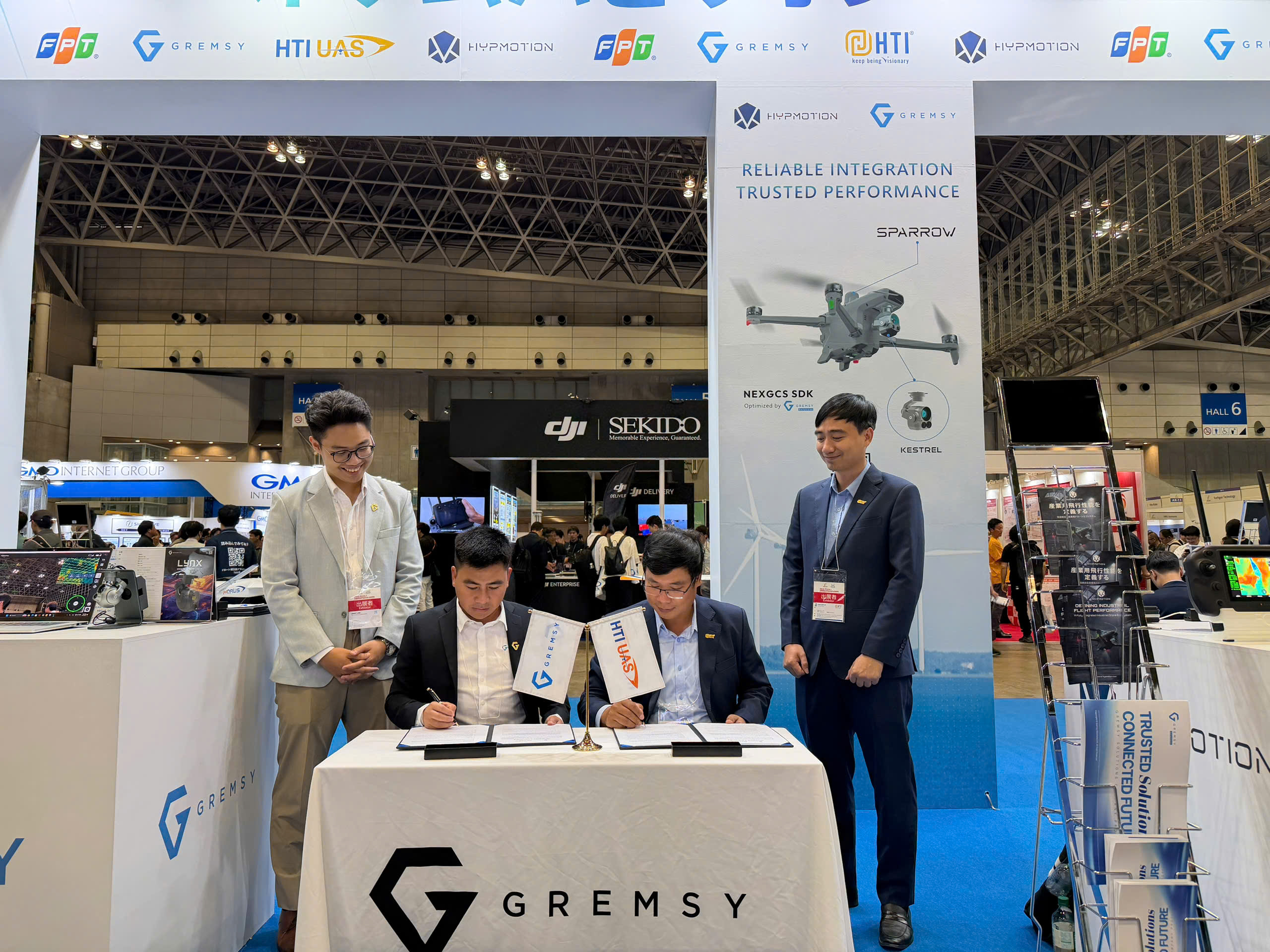 GREMSY AND HTI UAS ANNOUNCE STRATEGIC PARTNERSHIP AT JAPAN DRONE SHOW 2026 TO ADVANCE INTEGRATED SOLUTIONS FOR LAW ENFORCEMENT