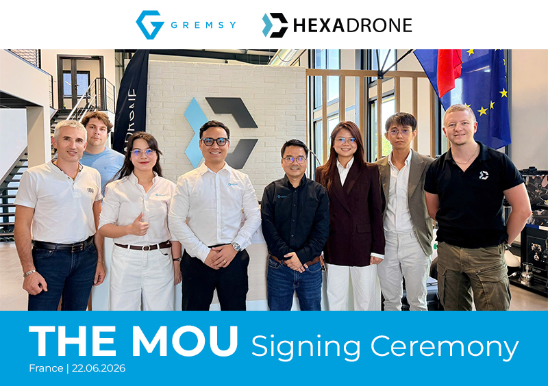 GREMSY AND HEXADRONE SIGN STRATEGIC MOU TO UNLEASH INTEGRATED NEXT-GEN UAV SOLUTIONS FOR GLOBAL MARKETS